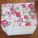 Flower Zipped Project bag