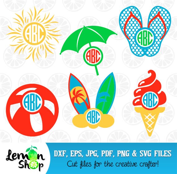 Free Free Summer Monogram Svg Free 123 SVG PNG EPS DXF File