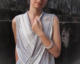 Recycled Bomb Bangle, Laos