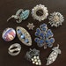 Vintage brooch lot