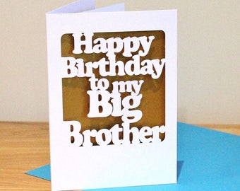 Happy birthday bro | Etsy