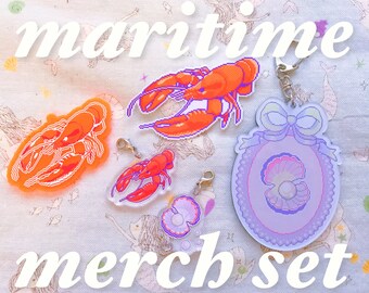 SPECIAL Maritime Merch Set feat. pixel art by bitmapdreams