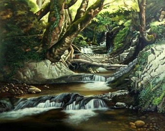 Canvas Art | Landscape Wall Art | Oil painting | Original Painting | Wall Decor | Classic Art | Nature Painting | Hand Painted | Realism Art