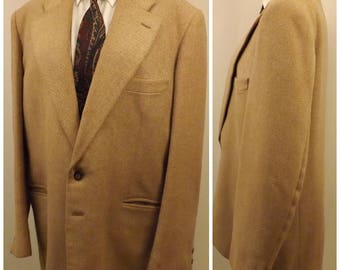 Vintage 70s Wayrich Men's Corduroy Sport Coat Size 42R