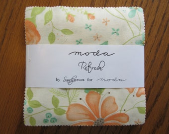 Refresh Charm Pack by Sandy Gervais for Moda - (42) 5" x 5"