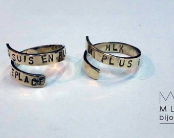 Snail "message" ring to order