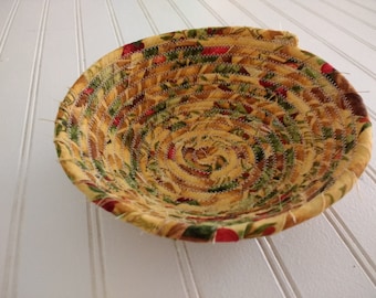 6" Coiled Fabric Bowl - Italian Kitchen