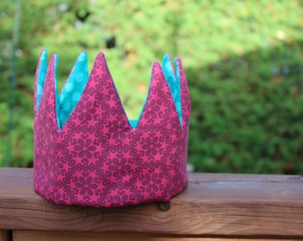 Birthday Parties crown Pretend & dress-up fabric crowns
