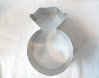 DIAMOND RING Cookie Cutter 4 inches