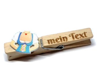 Glubbal (Glupperl) Dirndl + text