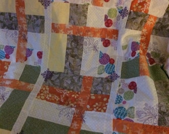 Colorful lap robe