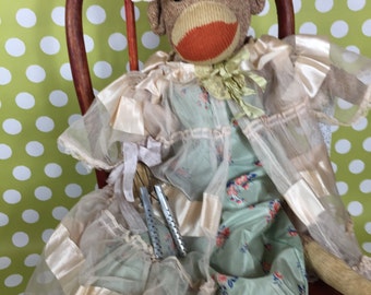 Sock Monkey - Vintage - "Virry Ann"