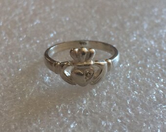Claddagh Ring 925 SILVER SIZE 6
