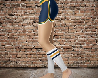 Retro Utah Uniform Athletic Leggings