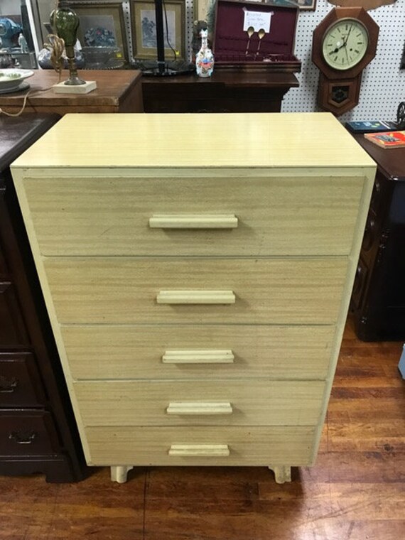 Mid Century Dresser blond