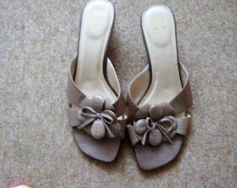 Beige Sandels by M&S size 5.5 uk 39 euro