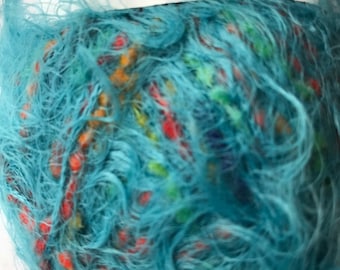 Furry Variegated Yarn -- Vixen by Moda Dea -- Blue Me Away