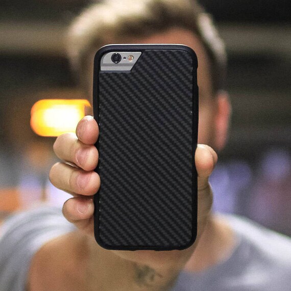 Carbon Fiber iPhone Case with Airo Shock Protection by Mous