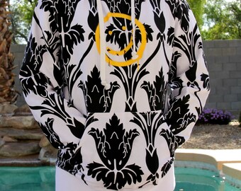 OOAK Sherlock Wallpaper Bored! Collection Cotton Hoodie Super Awesome!