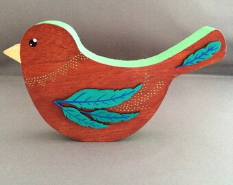 Wooden bird