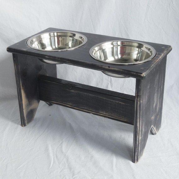 Elevated Custom Dog Name Food Bowls Elevated Custom Dog Name Food Bowls
