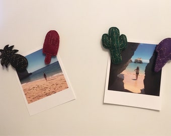 Set of 4 magnets/felt Fridge Magnets