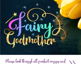 Download Fairy godmother svg | Etsy