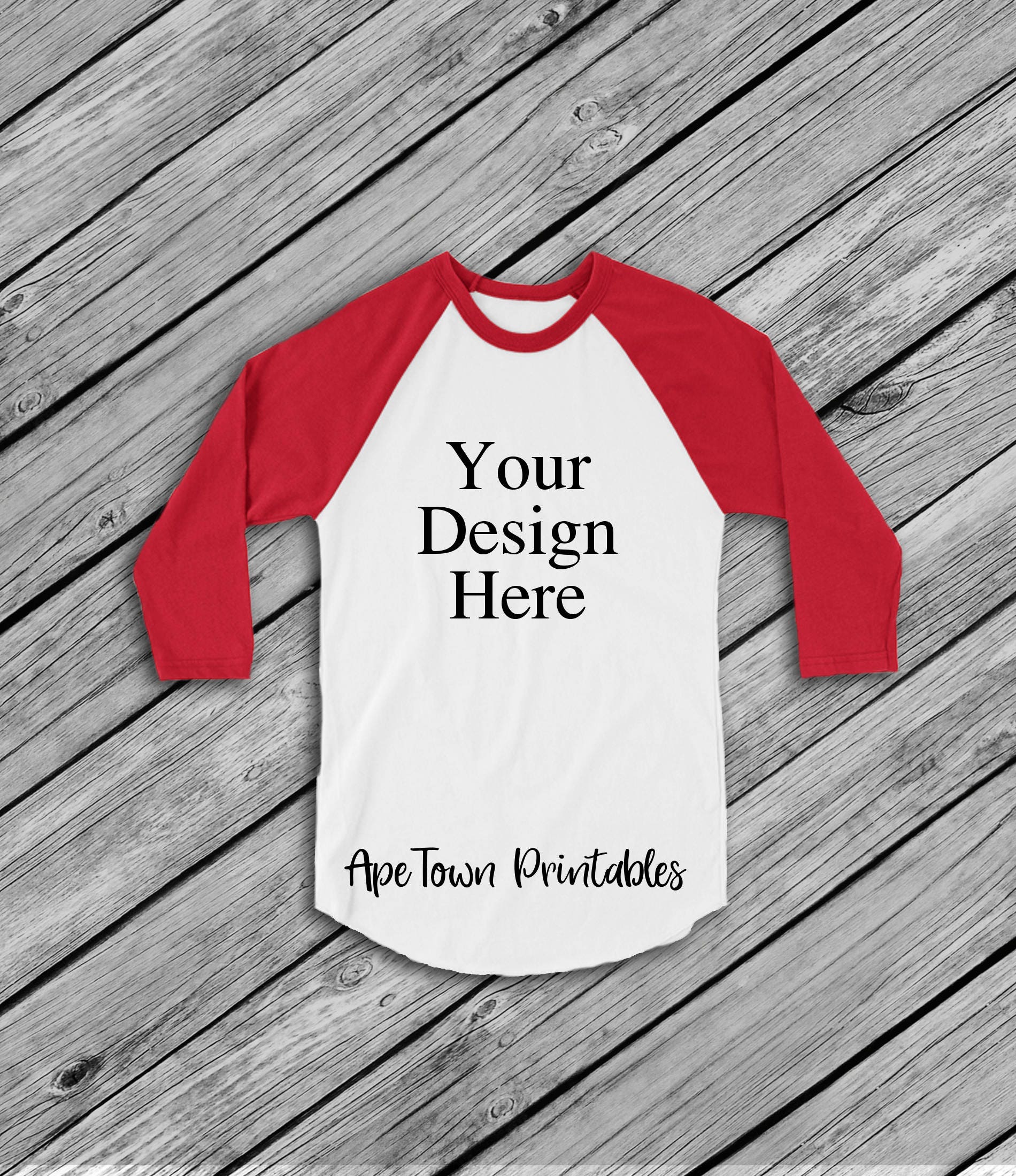 Download Blank Raglan Flat Lay Mockup Digital Clothing Mock up