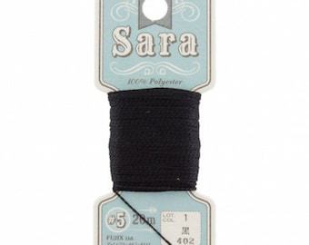 Embroidery FLOSS black Sara 402