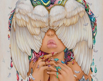 Angelica-Signed 11x14 Lasal Print