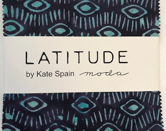 Moda Latitude Batik Charm Pack by Kate Spain
