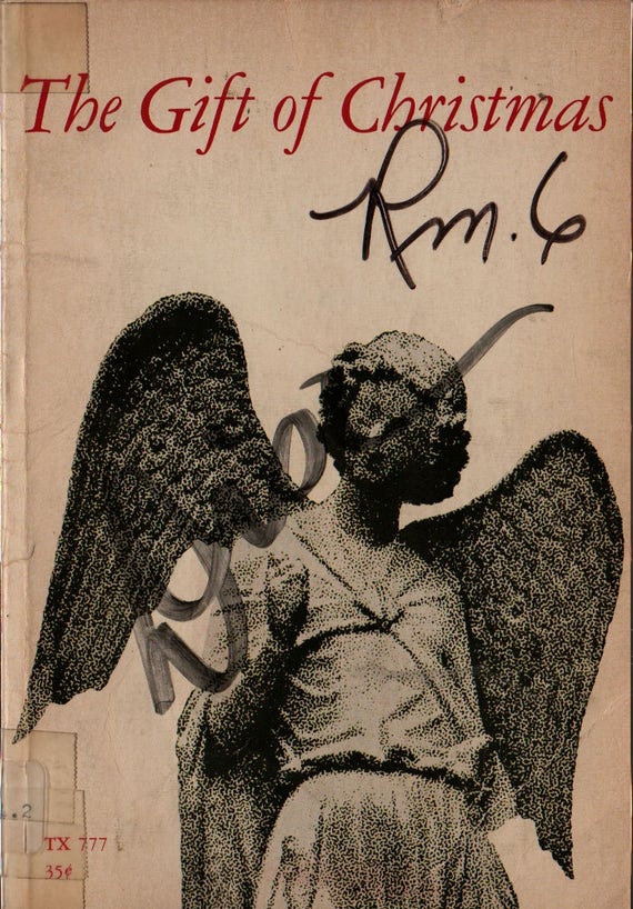 The Gift of Christmas + Norma Ruedi Ainsworth and Miriam Lee, editors + Ethel Gold + 1965 + Vintage Kids Book
