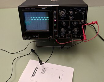 Tenma 72-720 20Mhz oscilloscope, manual and probes