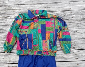 Vintage windbreaker tracksuit,