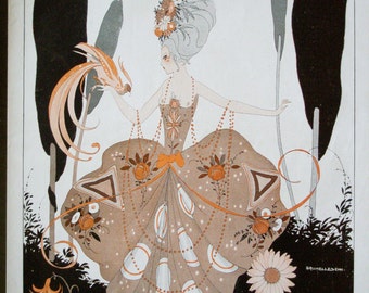 La Vie Parisienne Ballet de Reve/L'Oiseau de Feu - Print