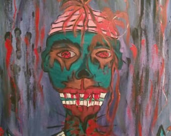 Zombie painting