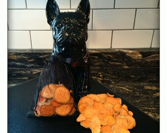Chien mordille | Patate douce - toutes les friandises pour chiens naturel - fait à la main friandises chien