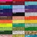 6" Long Fringe in 63 Colors ~ 11 Lengths Chainette Fringe Trim ~ Dance, Performance Outfit, Costume ~ Sequin & Metallic Available