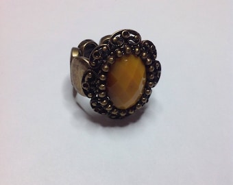 BRONZE RING YELOW