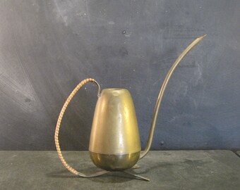 Small Vintage Brass Watering Can