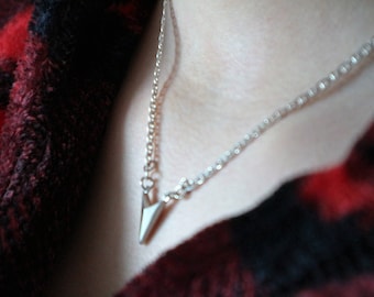 Sterling Silver 'Arrowhead'.