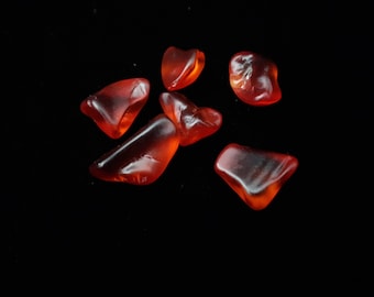 50 CTs of Lab Grown Sapphire(Deep Orange)