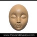Mold No.211(Face-closed eyes) by Veronica Jeong