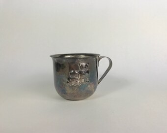 Vintage Silver Plate Baby Cup