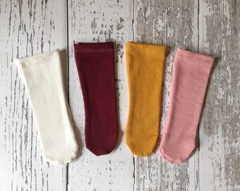 Baby knee socks, over the knee socks, toddler socks, baby socks, toddler knee socks, knee high baby socks, girl socks
