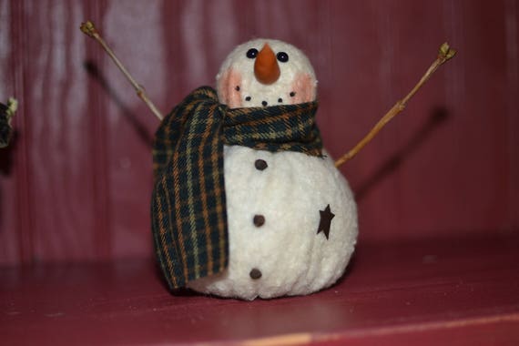 Primitive Snowman