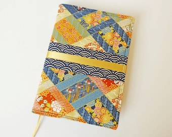 A5 'Kimono' Planner Cover, Diary, Journal, Notebook Cover, Removable Fabric Cover, Fits Hobonichi Cousin, Japanese Cotton Fabric, UK Seller