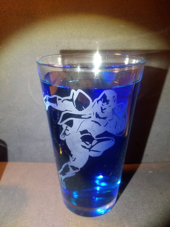 Captain Falcon Pub Glass