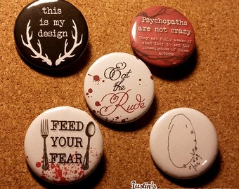 Hannibal Dinner Party Pin Pack