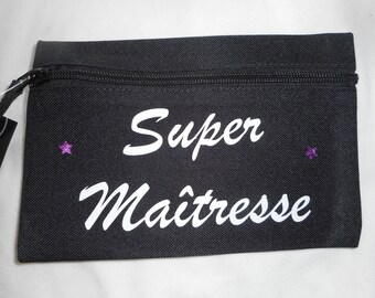 teacher gift pouch